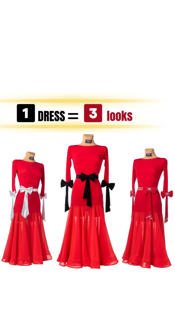 Ballroom DRESS BOX Red - Image 2