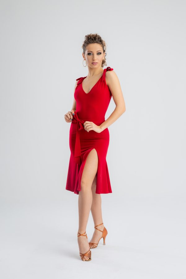 Latin Dance Skirt #3011 - Image 3