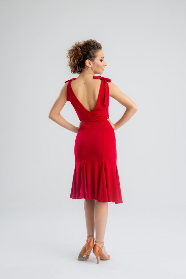 Latin Dance Skirt #3011 - Image 4