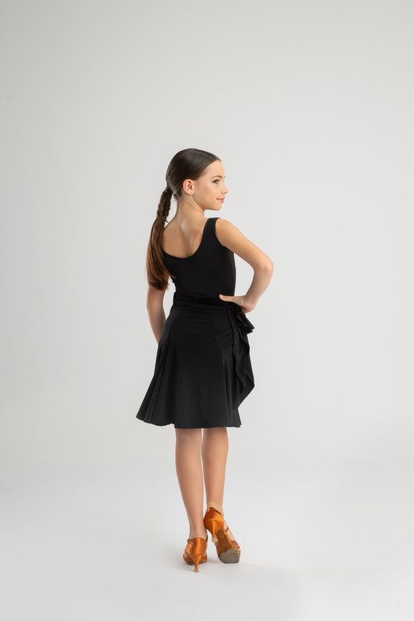 Junior Latin Dance Skirt #3053 - Image 2