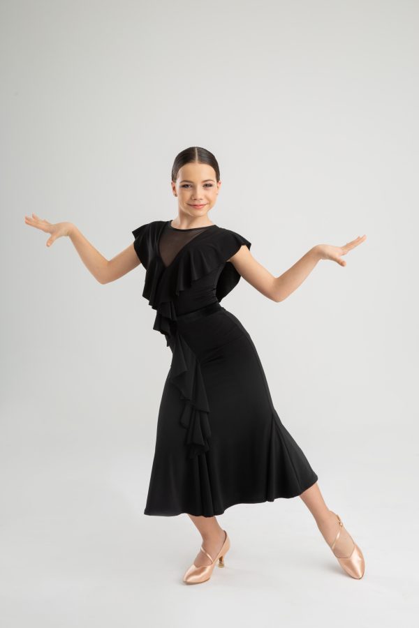 Junior Ballroom Dance Skirt #3055