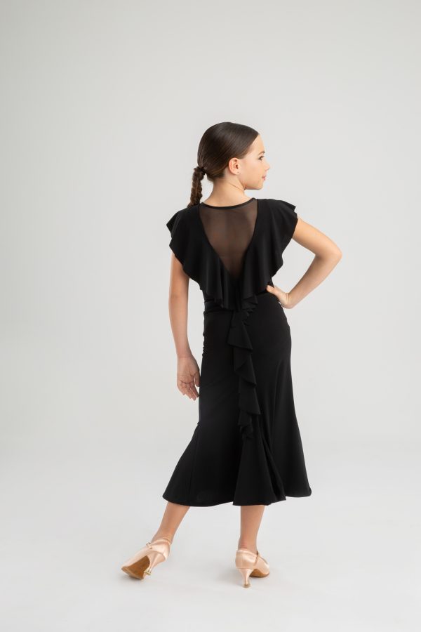 Junior Ballroom Dance Skirt #3055 - Image 3