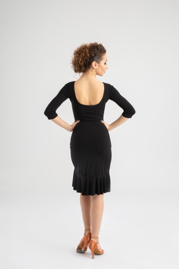 Latin Dance Skirt #3012 - Image 4