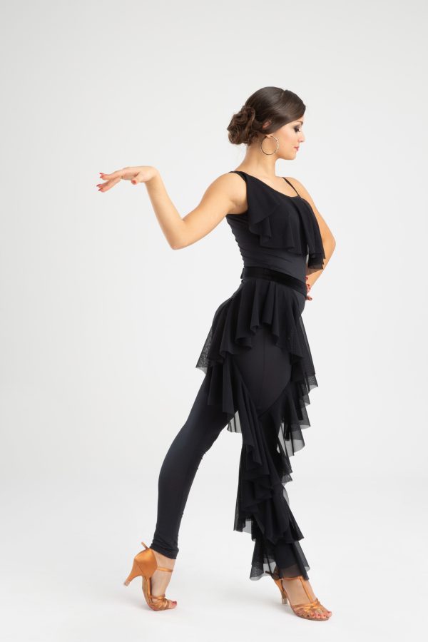 Latin Dance Jumpsuit #3036 - Image 4