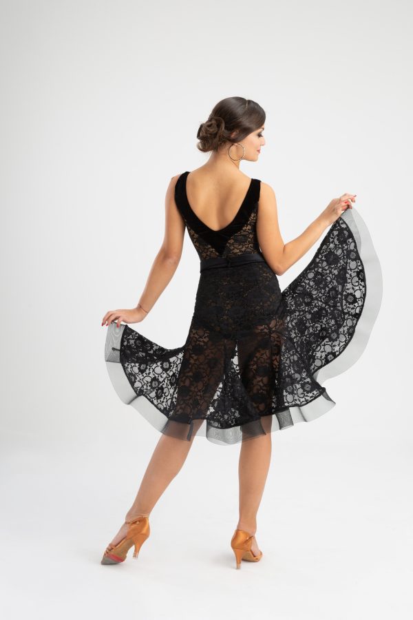 Latin Dance Dress  #A003 - Image 2