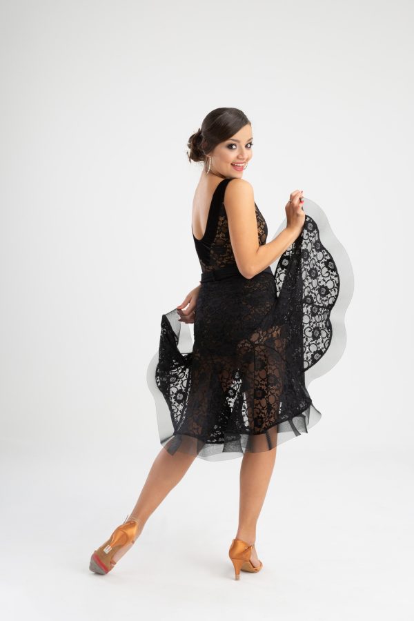 Latin Dance Dress  #A003 - Image 3