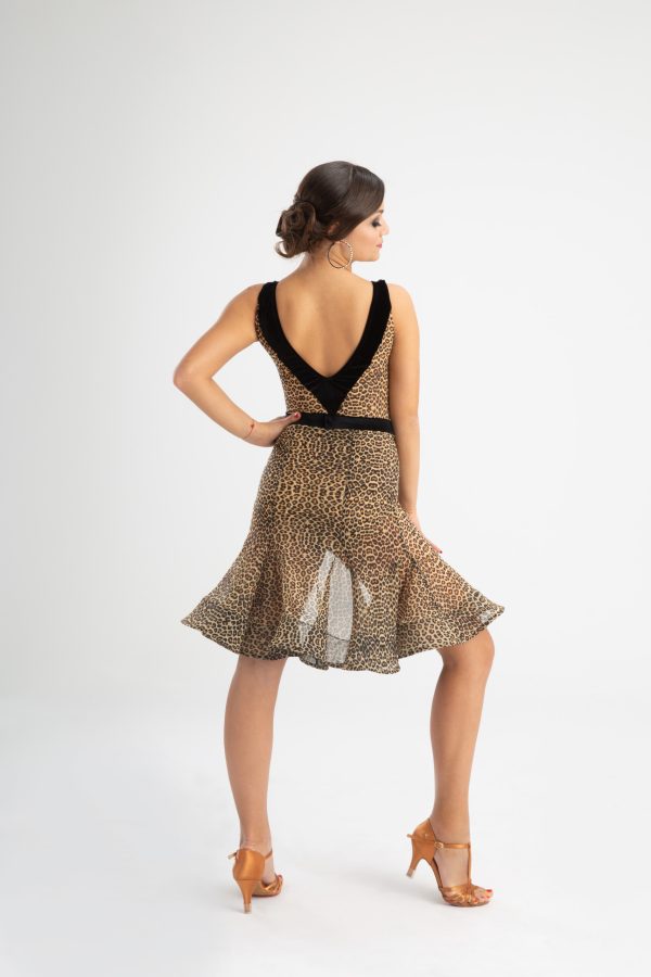 Latin Dance Dress  #A001 - Image 2