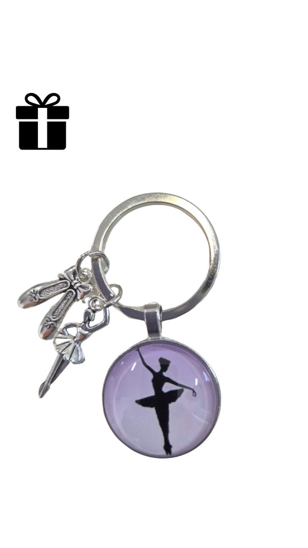 Keychain Ballet Dancer    #C253