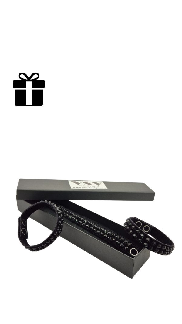 Bracelets Gift Set Black