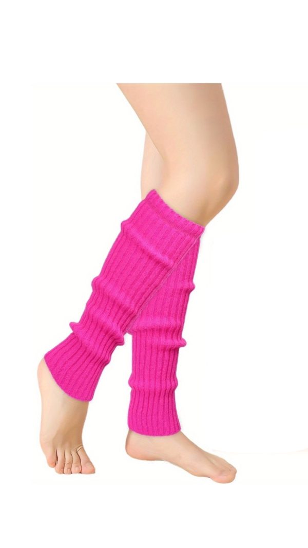 Knitted Gaiters #B201 Pink