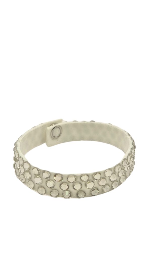 Latin Dance Bracelet White #A402