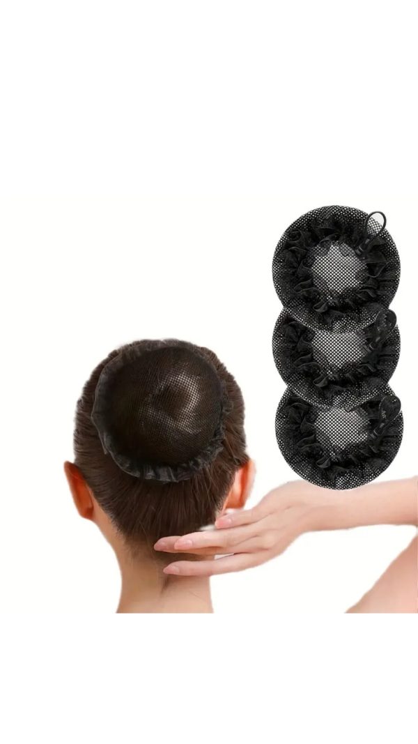 Hair Net Bun  #B204 Black
