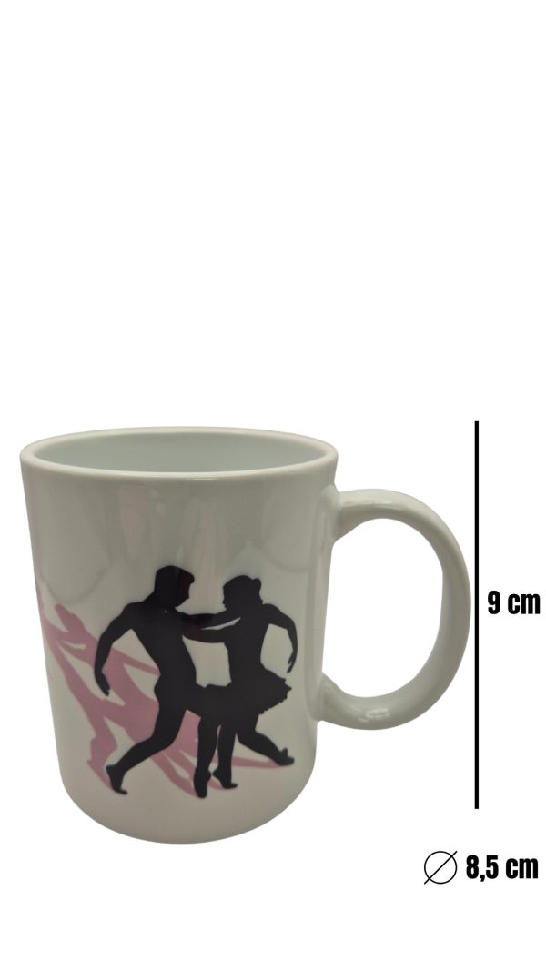 Cup '' Latin dancers'' #A406 - Image 3