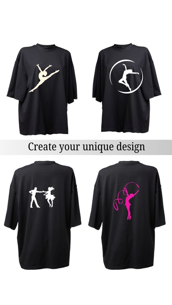Oversize T-Shirt for Personalized Logo Printing - Image 3