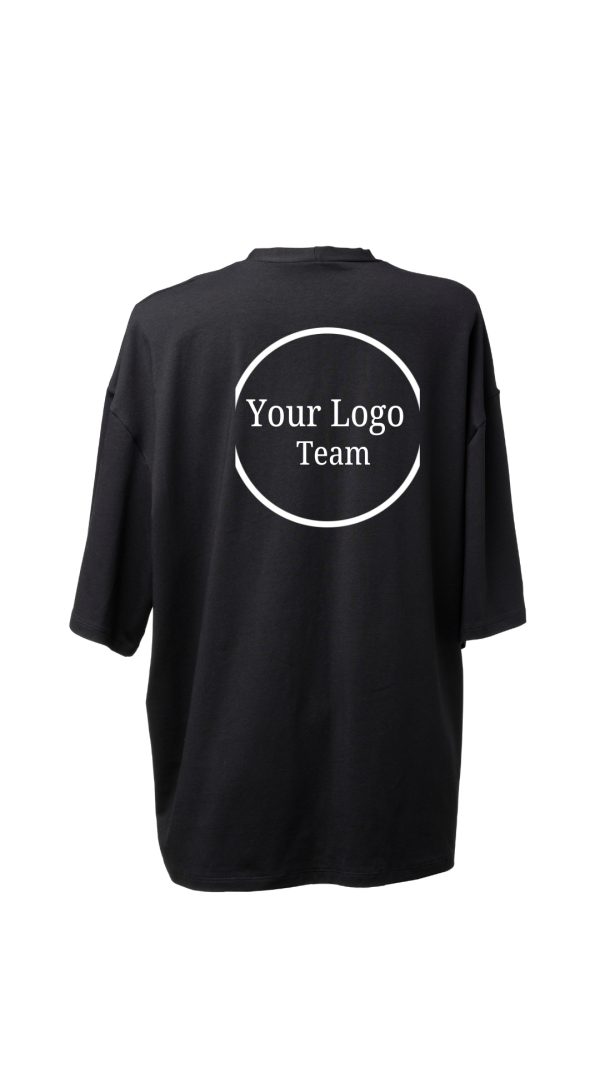 Oversize T-Shirt for Personalized Logo Printing - Image 2
