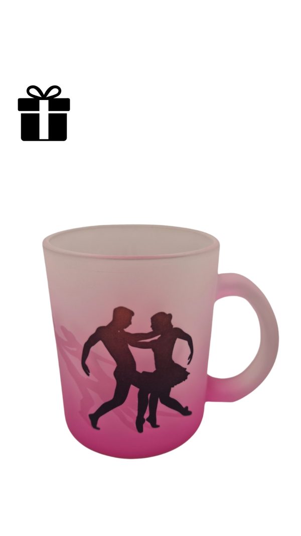 Cup ''Latin dancers'' Pink   #A408