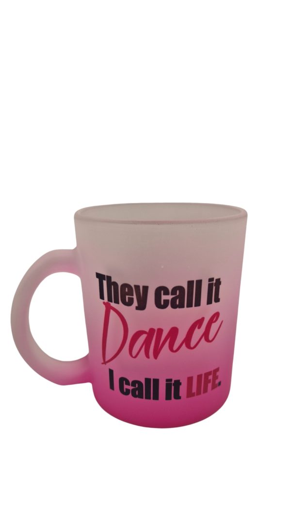 Cup ''Latin dancers'' Pink   #A408 - Image 2