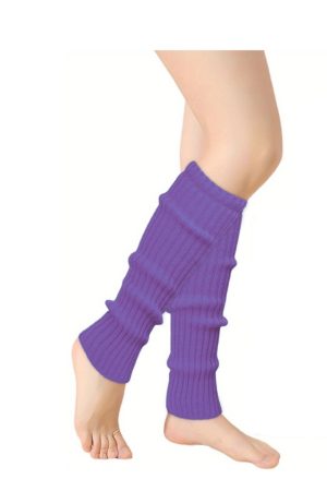 Плетени гети за тренировки #B201 Лилаво