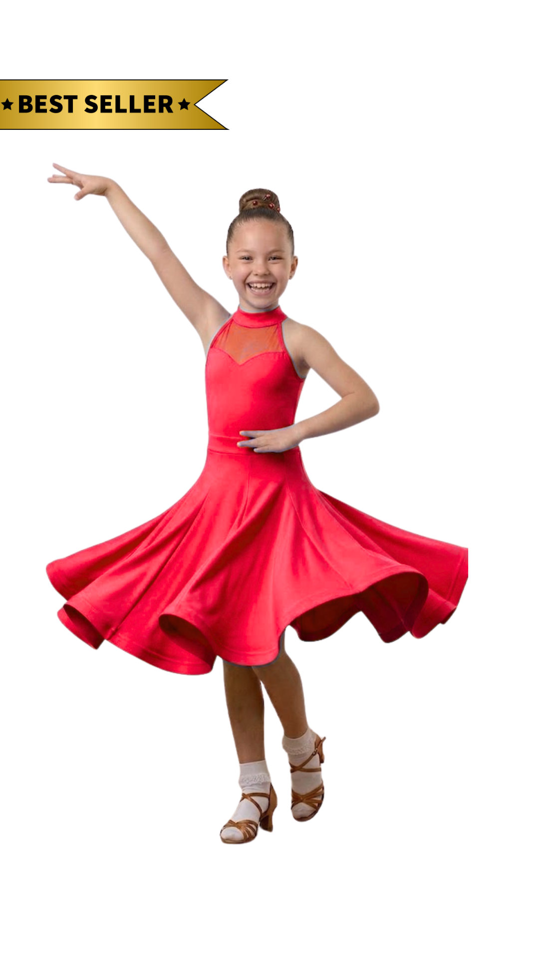 Juvenile Dancesport Dress #A124
