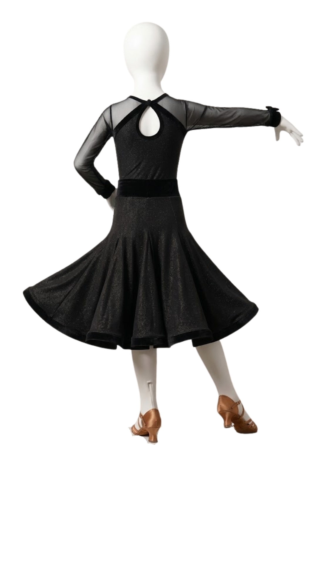 Juvenile Dancesport Dress #A129 - Image 2