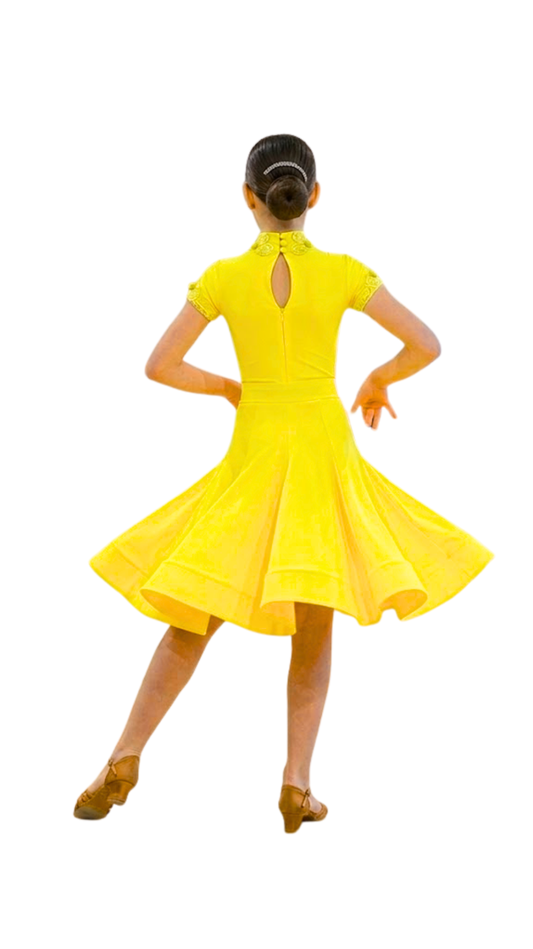 Juvenile Dancesport Dress #A133 - Image 2