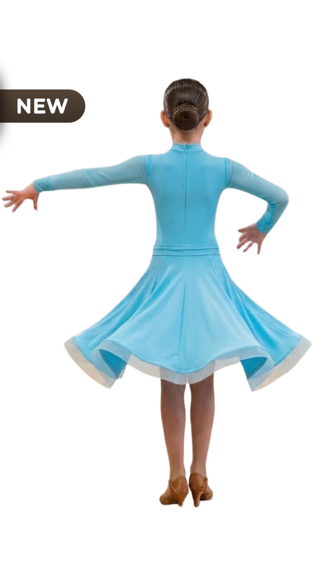 Juvenile Dancesport Dress #A101 - Image 2